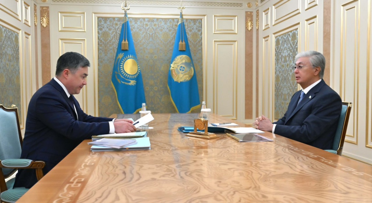 Президент принял председателя Национального банка