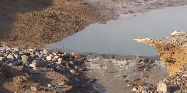 Алматы облысындағы жасанды су қоймасының қабырғасы сөгілді