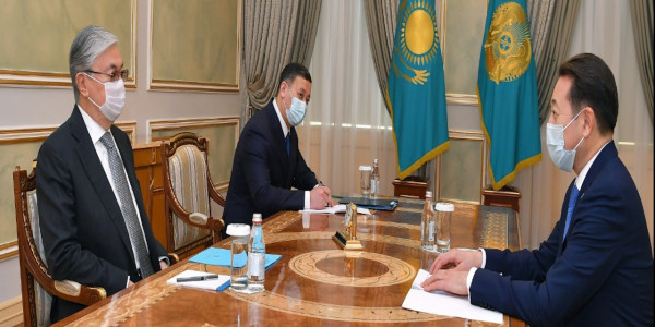 Қасым-Жомарт Тоқаев АӨСШК хатшылығының Атқарушы директорын қабылдады