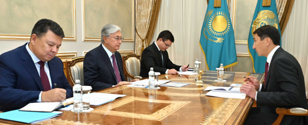 Тоқаев &laquo;ҚазМұнайГаз&raquo; ҰК&raquo; АҚ басқарма төрағасын қабылдады