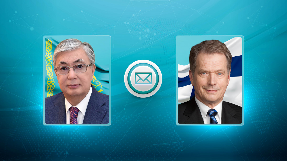 Глава государства направил поздравительную телеграмму Президенту Финляндии