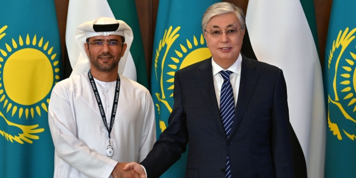 Президент провел встречу с генеральным директором Abu Dhabi Ports Group Мухаммедом Аль-Шамиси