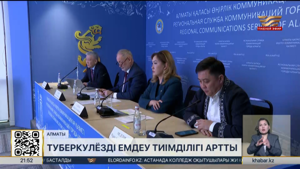 Қазақстан туберкулезді емдеу тиімділігі бойынша жоғары нәтижеге ие