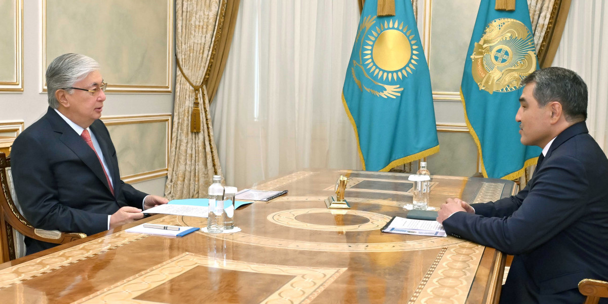 Президент принял министра водных ресурсов и ирригации Нуржана Нуржигитова