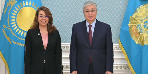 Мемлекет басшысы БҰҰ-ның Венадағы бөлімшесінің Бас директоры Гада Валиді қабылдады