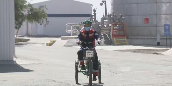 Атыраулық қызметкерлер жұмыс орнына велосипедпен қатынап жүр