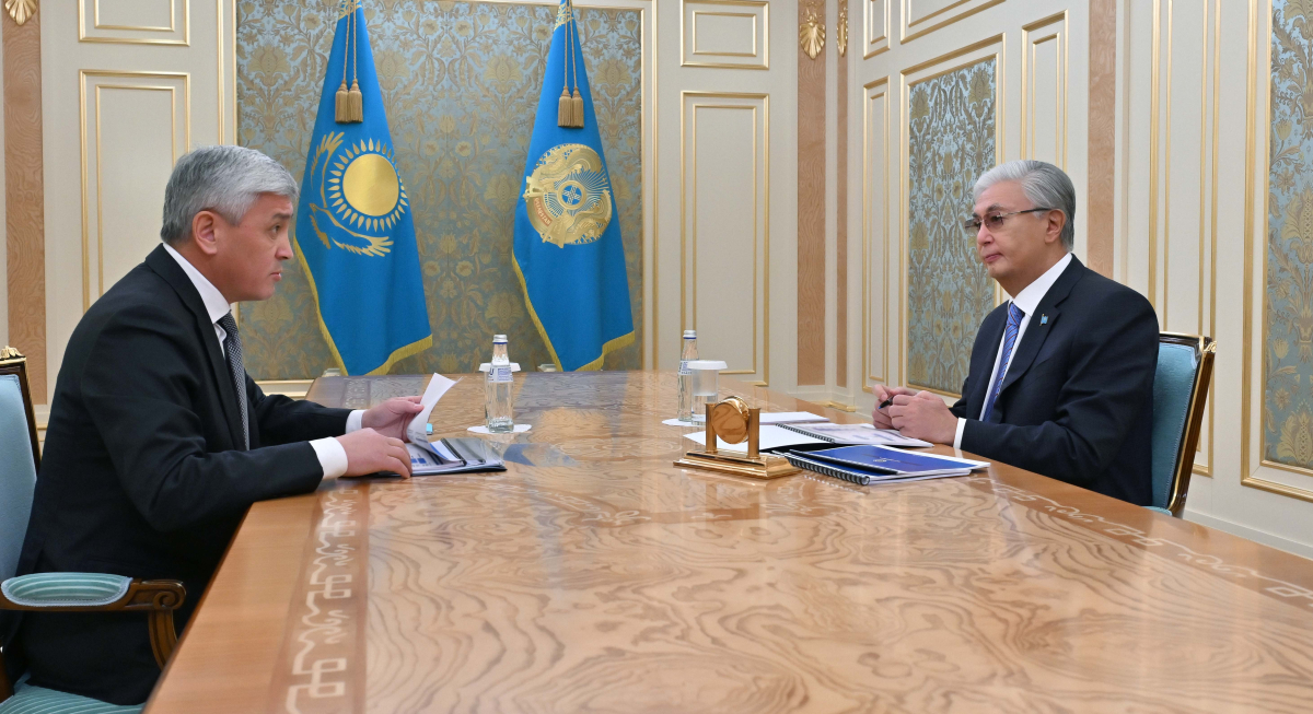 Президент Ермағанбет Бөлекпаевты қабылдады