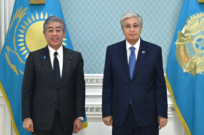 Мемлекет басшысы Жапонияның Сыртқы істер министрін қабылдады