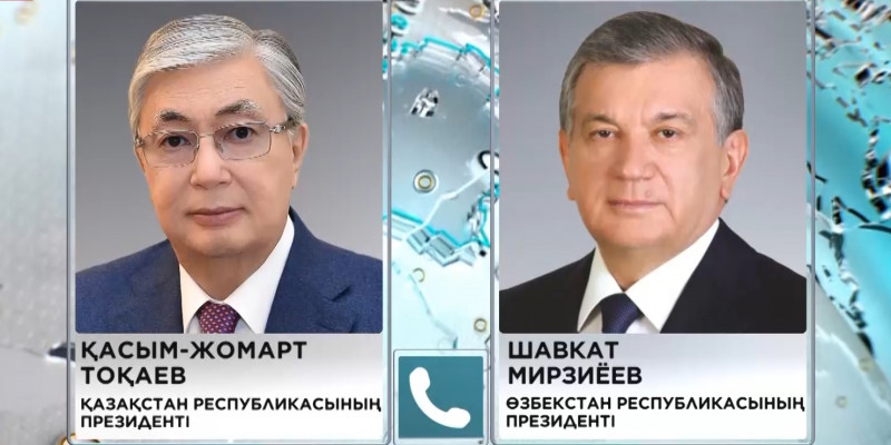 Қ.Тоқаев Ш.Мирзиёевті президент лауазымына қайта сайлануымен құттықтады