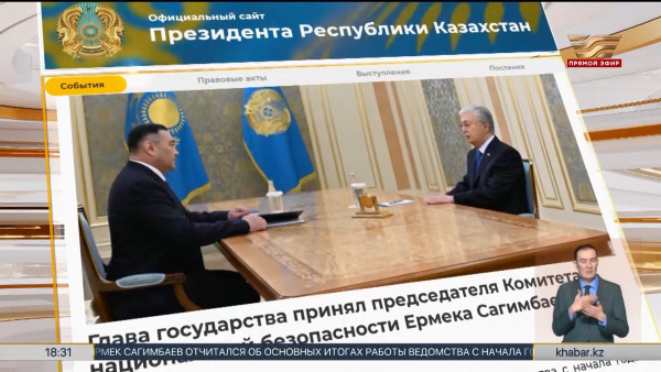 Президент дал поручения по направлениям деятельности органов нацбезопасности