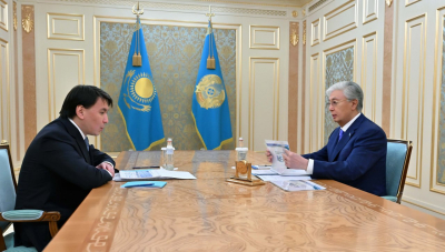 Президент принял председателя Агентства по защите и развитию конкуренции