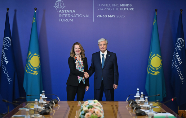 Қ. Тоқаев Миграция жөніндегі халықаралық ұйымның бас директорын қабылдады
