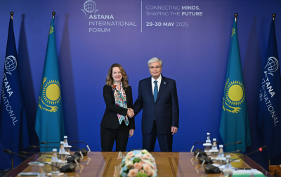 Қ. Тоқаев Миграция жөніндегі халықаралық ұйымның бас директорын қабылдады