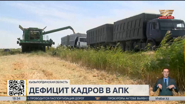 Нехватка специалистов в АПК наблюдается в Кызылординской области