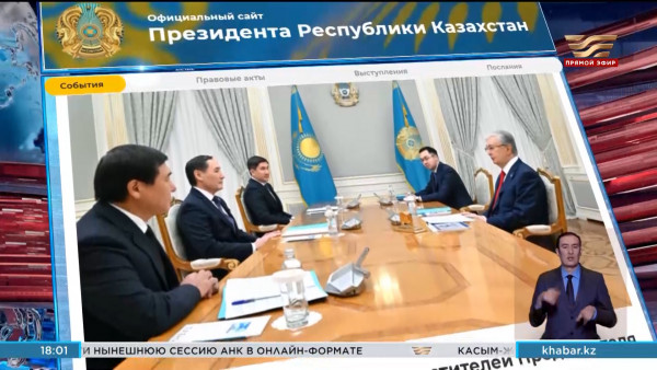 Глава государства принял заместителей Председателя АНК