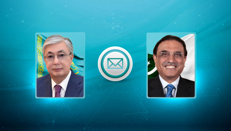 Касым-Жомарт Токаев поздравил Асифа Али Зардари с избранием на пост Президента Пакистана