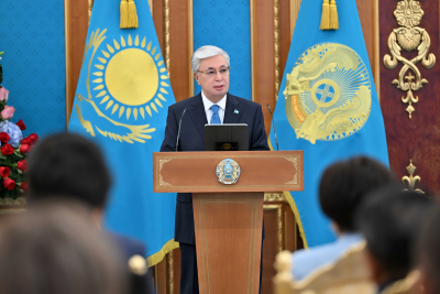 Қ, Тоқаев мәдениет және өнер қызметкерлерін марапаттау рәсімінде сөз сөйледі