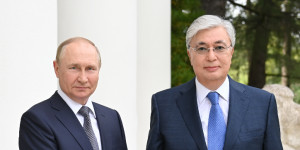 Президент Казахстана провел переговоры с Президентом России