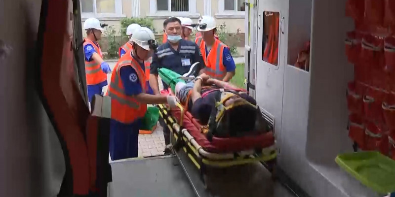 В Шымкенте прошли состязания среди 10 бригад скорой помощи