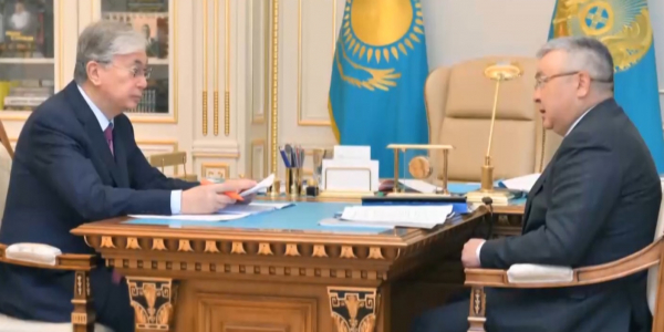 Глава государства принял председателя Высшего Судебного Совета