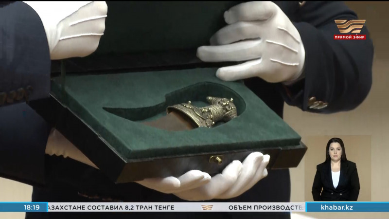 Кинжал «Джамбия» Кажымукана Мунайтпасова передан в Национальный музей