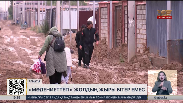 Алматыдағы Мәдениет шағынауданында су құбырлары тартылып жатыр