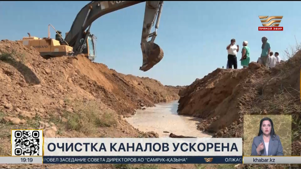 В Казахстане увеличили темпы очистки оросительных каналов