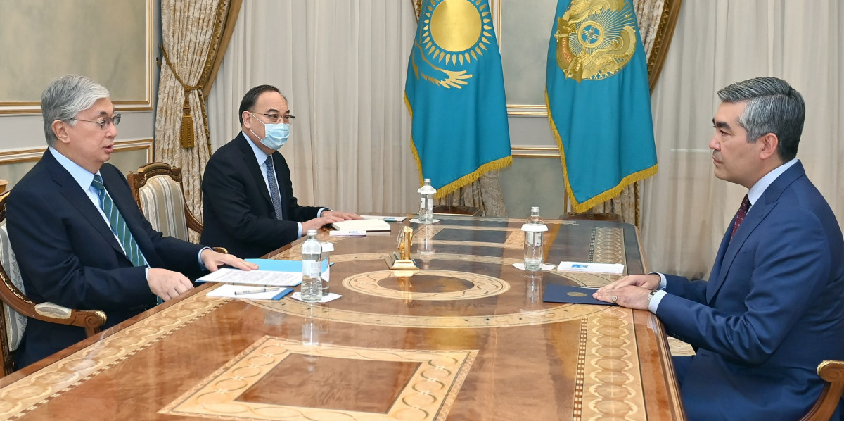 Президент принял вновь назначенного посла Казахстана в Великобритании Магжана Ильясова