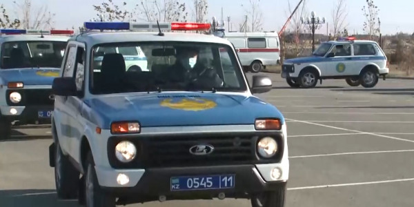 Медалями &laquo;Халық алғысы&raquo; наградили участковых полицейских