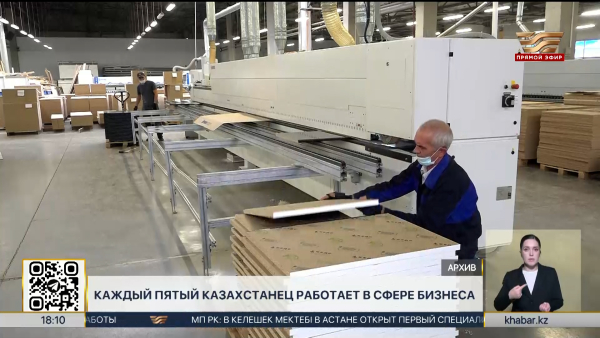 Каждый пятый казахстанец работает в сфере МСБ