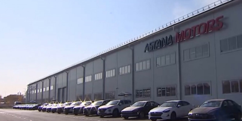 Новый завод по сборке южнокорейских легковушек открыли в Алматы