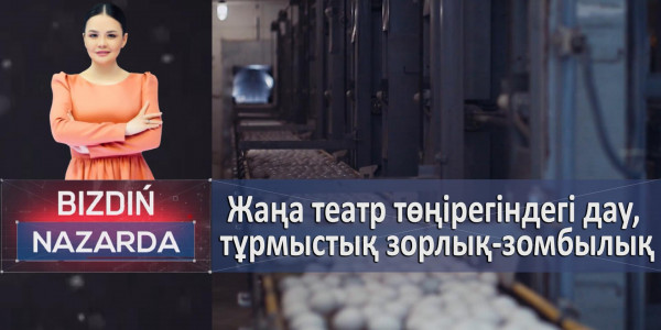 Жаңа театр төңірегіндегі дау, тұрмыстық зорлық-зомбылық. &laquo;Bizdiń nazarda&raquo;