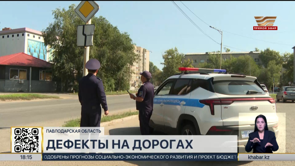 Больше 1700 дефектов выявили на дорогах Павлодарской области