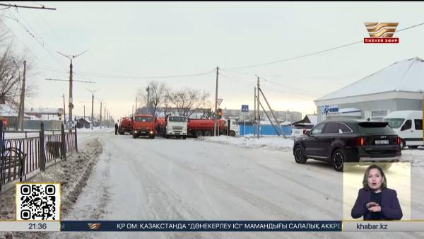 Павлодарда су құбыры жарылды