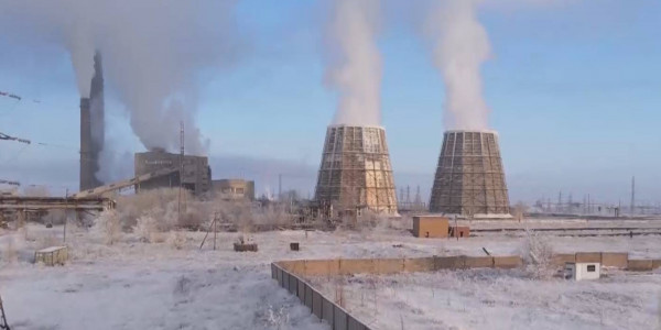 В Степногорске устранили аварийный порыв на теплотрассе