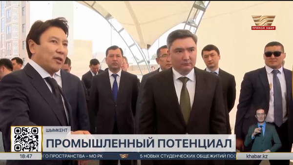 Олжас Бектенов ознакомился с развитием Шымкента