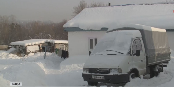 ШҚО-дағы Белоусов ауылы қар құрсауында қалды