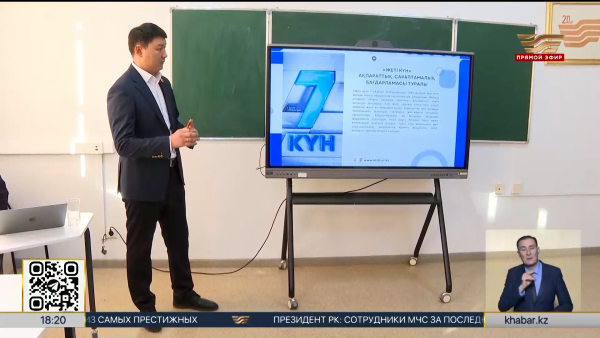 Мастер-класс для студентов провели журналисты «Хабара»