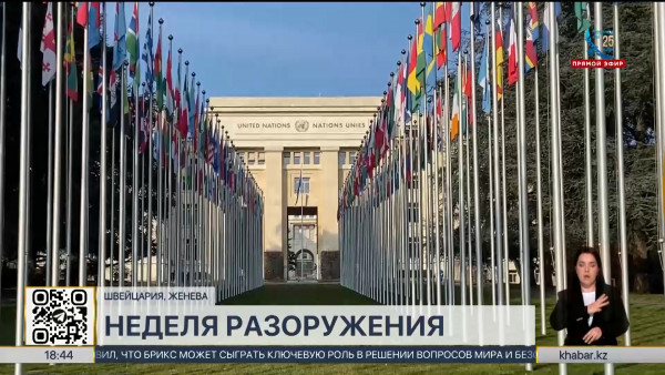 Неделя разоружения проходит под эгидой ООН