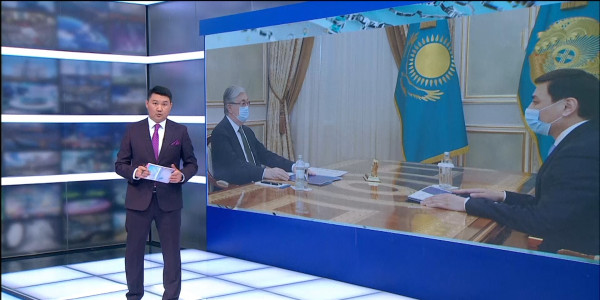 Мемлекет басшысы Нұр-Сұлтан қаласының әкімі Алтай Көлгіновті қабылдады