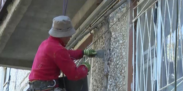 Жезқазғанда 48 көпқабатты үйдің қасбеті жаңартылды