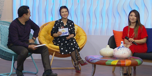 Еркебұлан Қайназаров, Магруфа Мұқажанова, Нәрима Абылқызы, Мәдина Тілеубаева, Зарина Омарова. &laquo;Таңғы Хабар&raquo;