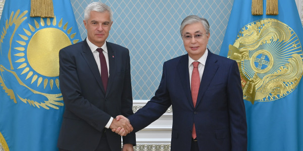 Президент принял министра иностранных и европейских дел Словакии