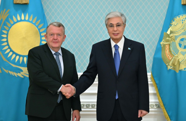 Мемлекет басшысы Данияның Сыртқы істер министрін қабылдады