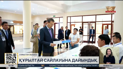 ОСК Төрағасы Түркістан мен Кентаудағы сайлау учаскелерін аралады