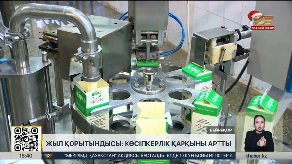 Жыл қорытындысы: кәсіпкерлік қарқыны артты