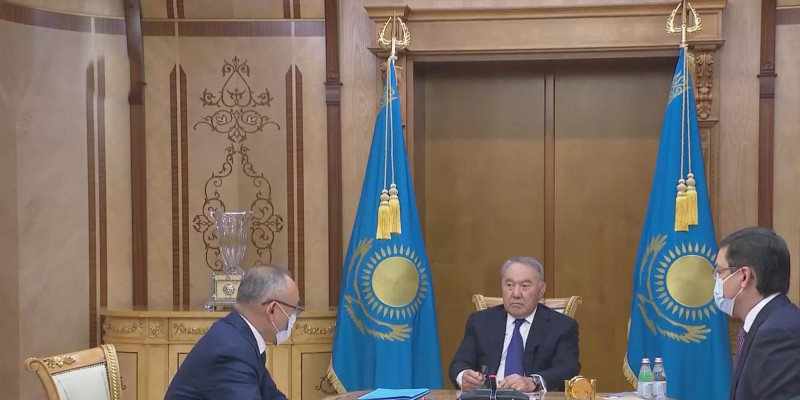 Н. Назарбаев переговорил с Г. Пирматовым