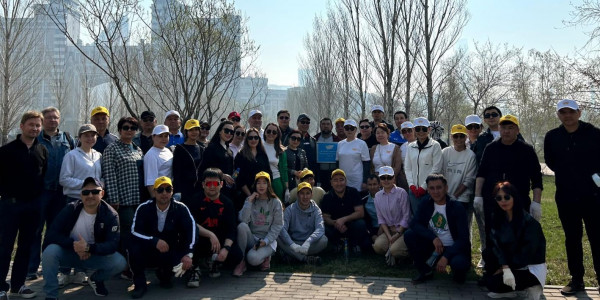 &laquo;Хабар&raquo; ұжымы экологиялық сенбілікке қатысты