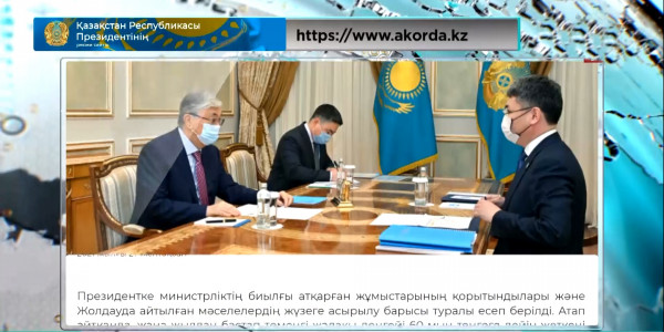 Қ. Тоқаев Еңбек және халықты әлеуметтік қорғау министрі Серік Шәпкеновті қабылдады