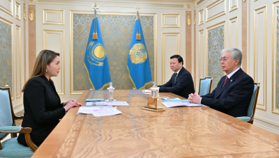 Президент «Қазақстан халқына» қоғамдық қорының басқарма төрайымы Ләззат Шыңғысбаеваны қабылдады